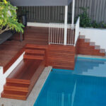Luxury Poolside Merbau Deck Luxury Poolside Merbau Deck